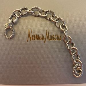 David Yurman link chain bracelet